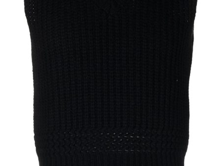 Sleeveless V-Neck Jumper For Discount