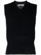 Sleeveless V-Neck Jumper For Discount