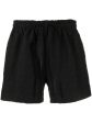 Check-Jacquard Elasticated Shorts Fashion