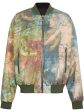 Painting-Print Reversible Bomber Jacket on Sale