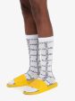 Intarsia-Logo Long Ankle Socks Online Hot Sale