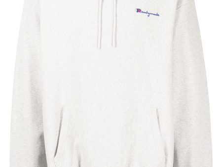 Embroidered Logo Long-Sleeve Hoodie Online Sale