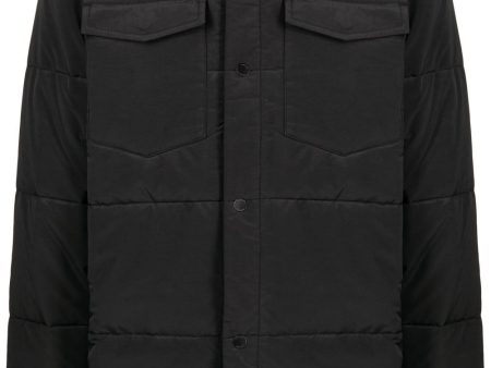 Collarless Padded Jacket For Sale