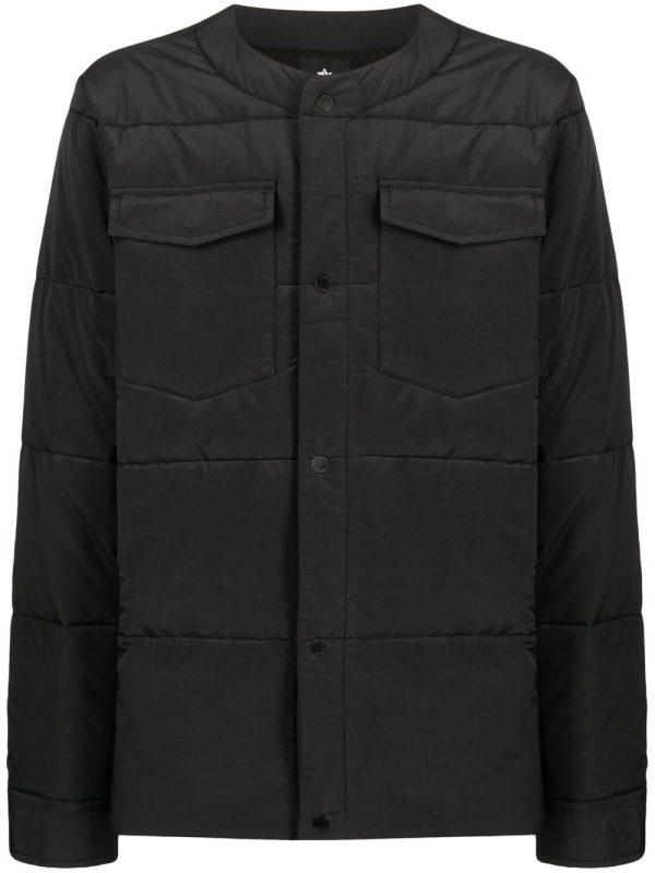 Collarless Padded Jacket For Sale