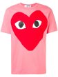 Oversized Heart Print T-Shirt Cheap