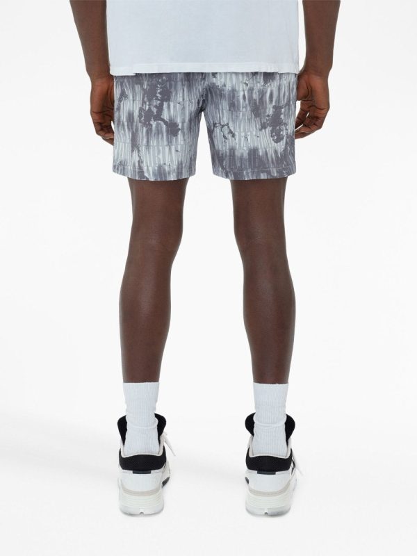 Tie-Dye Pattern Swim Shorts Online now