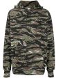 Camouflage-Print Long-Sleeve Hoodie Sale