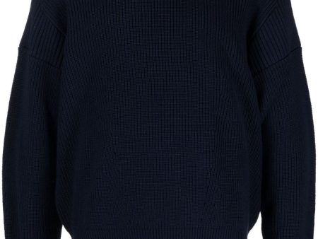 Panelled Wool Jumper Online Sale