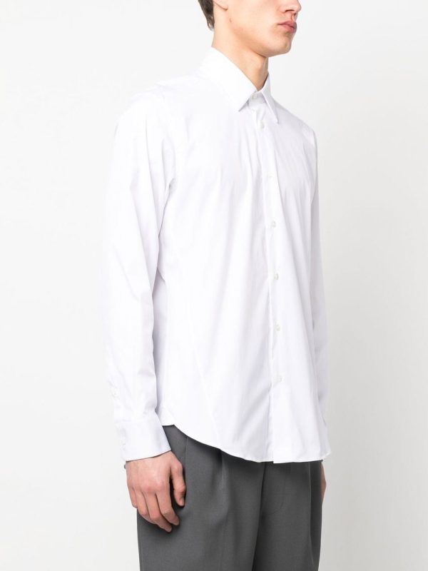 Long-Sleeve Slim-Cut Shirt Online Sale