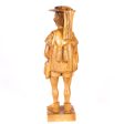 Zinacanteca Man with Pouch, Parota Wood Online Sale