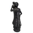 Tuxtepec Woman Carrying a Pineapple, Oaxaca Black Clay Hot on Sale