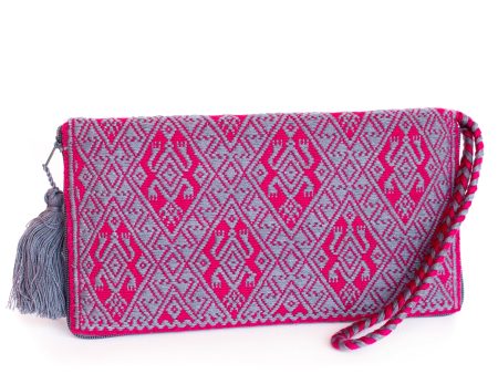 Magenta Purple Ladies´s Wallet, Backstrap Loom Sale