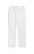 LAVENTO LINEN PANT - WHITE Online now