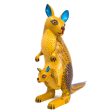 Kangaroo with Baby Alebrije, Copal Wood For Cheap