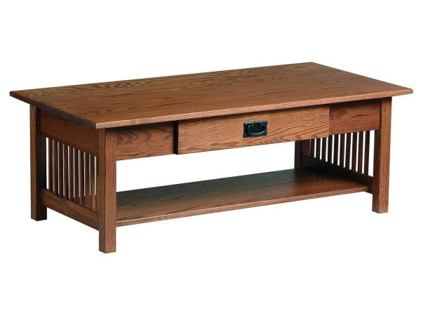 Mission Large Coffee Table with Drawer on Sale