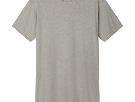 ORTEGA SLUB TEE - SLATE For Sale