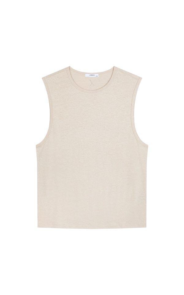 BLANC TANK - SAND Sale