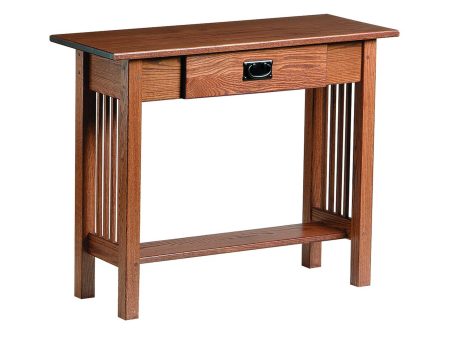 Mission Console Table with Drawer Fashion