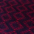 Red & Black Table Runner, Backstrap Weaving Online Hot Sale