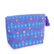 Blue Purple Cosmetics Bag,  Backstrap Loom Supply