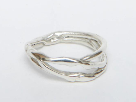 BLACK DEVILLE - HARROW WIRE RING on Sale