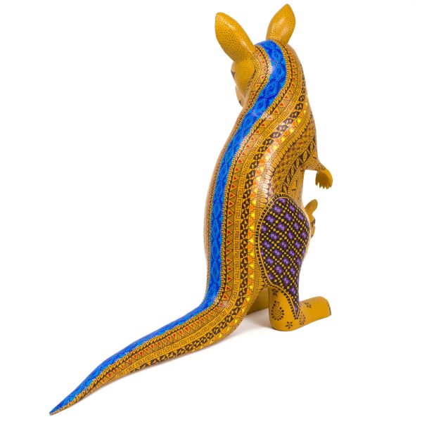 Kangaroo with Baby Alebrije, Copal Wood For Cheap