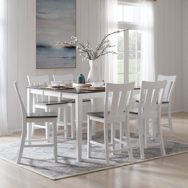 Cosmopolitan Counter Height Square Table Set Fashion