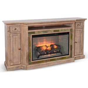 TV Console w  Fireplace Option Online now