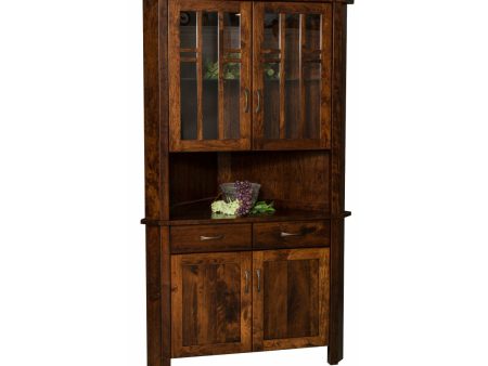 Acadia Corner Hutch Online Hot Sale