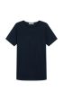 ORTEGA SLUB TEE - NAVY For Cheap