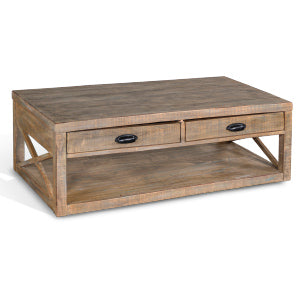 Durango Cocktail Table w  Casters Online Sale