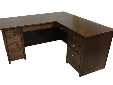 Shaker L Shaped Desk Discount