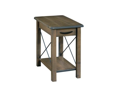 Crossway Chairside Table with Drawer Online now