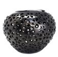 Thousand Petals Glossy Sphere, Black Clay Cheap