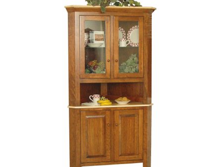 Brookline Corner Hutch Supply