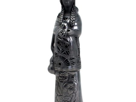 Tuxtepec Pregnant Woman, Oaxaca Black Clay Online now