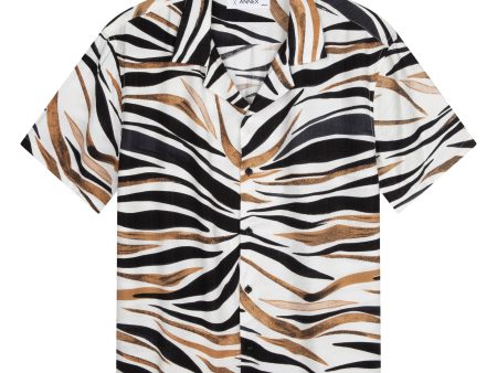 CUBAN S S SHIRT - FERRERA TAN Fashion