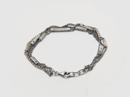 BUCK PALMER - MOROCCO CHAIN BRACELET OXIDIZED STERLING SILVER Fashion