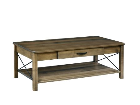 Crossway Lg Coffee Table with Drawer Online Sale