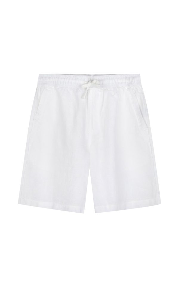 LAVENTO LINEN SHORT - WHITE Fashion