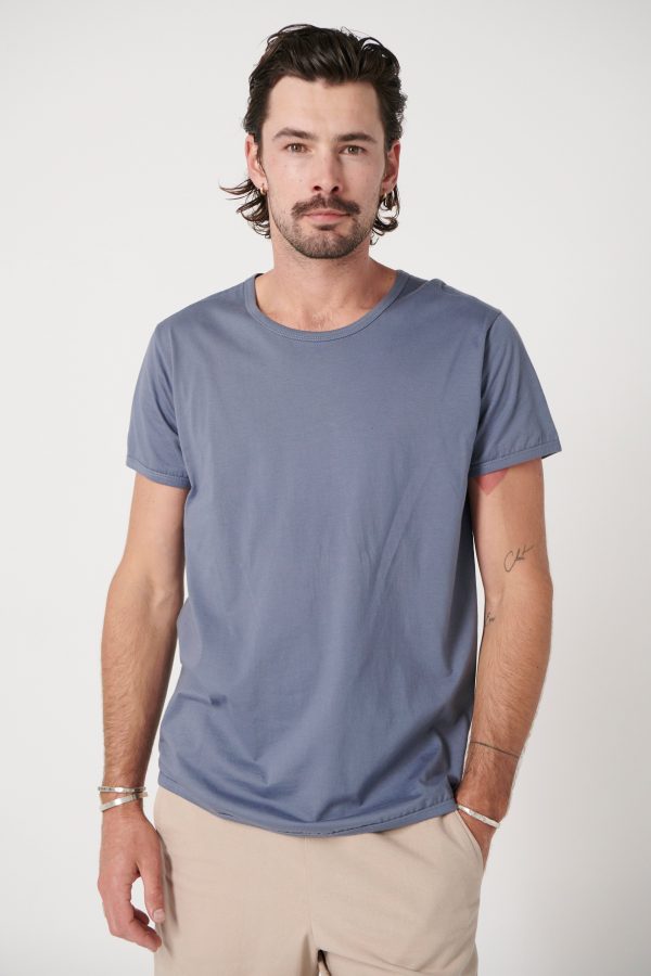 KORTINA TEE - SEA BLUE For Cheap