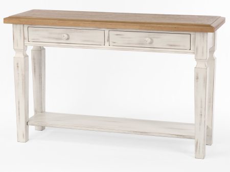 50 in Foldover Leaf Sofa Table Discount