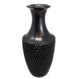 Large Diamonds Pattern Bottle, Oaxaca Black Clay Online