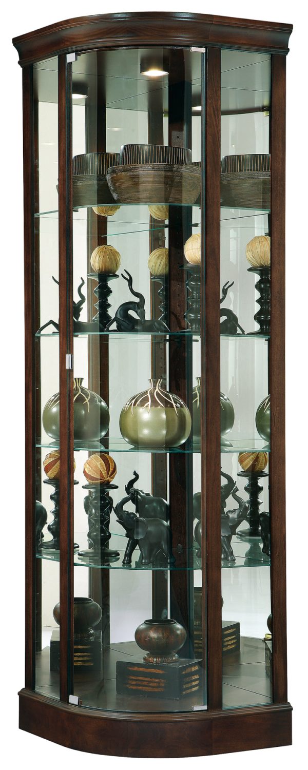 Marlowe Iii Corner Curio For Sale