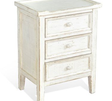 White Sand End Table For Discount