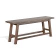 Counter Height Bench, Wood Seat Fashion