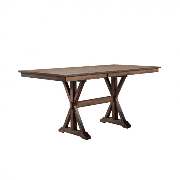 Carmel Counter Trestle Table Set For Cheap