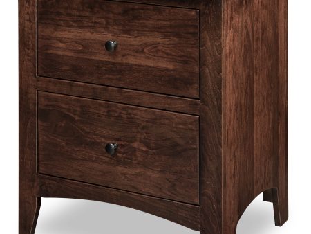 Carlston 2 Drawer Nightstand Supply