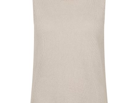 PYPER KNITTED CAMI - SAND For Discount