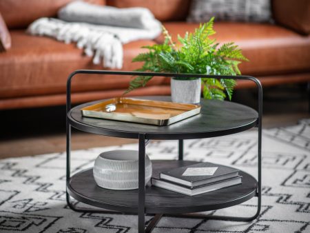 Amos Dunley Coffee Table Black For Sale